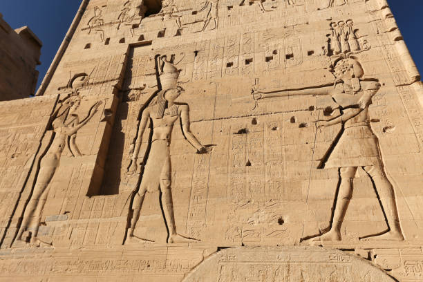 istock Scene in Philae Temple, Aswan, Egypt 1165130167