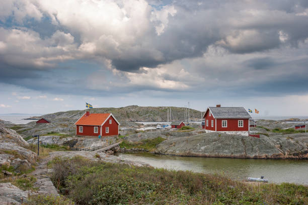 istock Fishing village in Sweden 1165130283