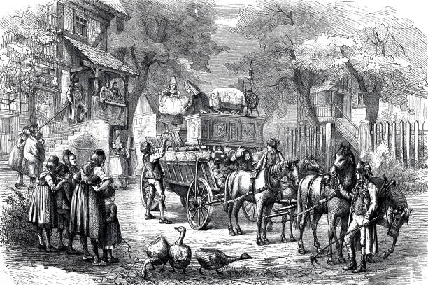 Illustration from 19th century