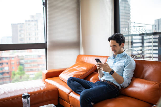 istock Staying in touch with his friends wherever he goes 1165133511