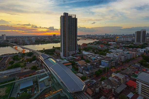 istock Bangkok city on sunset 1165134376