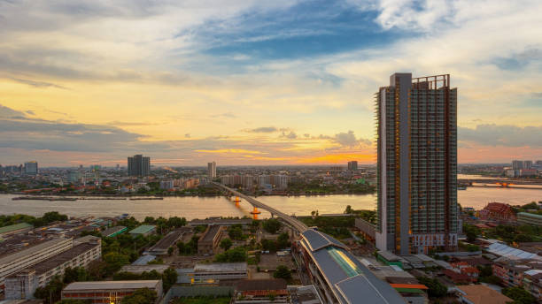 istock Bangkok city on sunset 1165134390