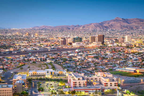 istock El Paso, Texas, USA  downtown city skyline at twilight. 1165139314