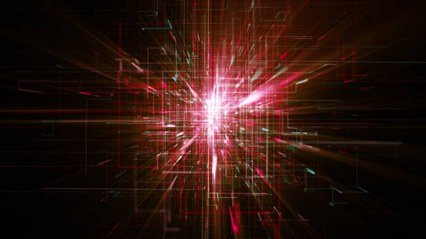 istock 3D illustration of network connection dots and lines. Technology background. 1165145829