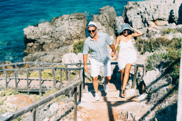 istock Couple enjoying summer vacations 1165149168