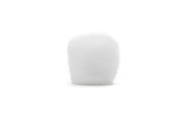 istock Ball of fluffy cotton wool isolated on white background 1165150580