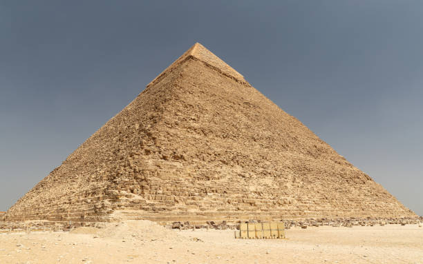 istock Pyramid of Khafre in Giza Pyramid Complex, Cairo, Egypt 1165153034