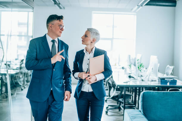 istock Business partners in discussion 1165167620