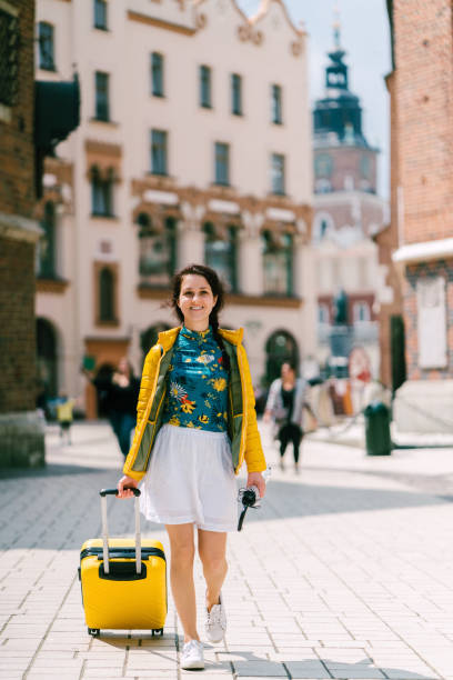 istock Tourist woman exploring Europe 1165168251