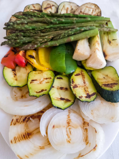 istock Grilled vegetables, a perfect meal for vegetarians and vegans 1165170766