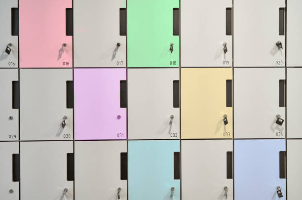 istock lockers in the changing room office 1165172915