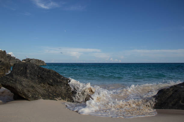 istock Big Rocks On Chaplin Bay Bermuda 1165172950