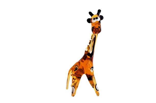 istock Children's toy giraffe on a white background. 1165176282