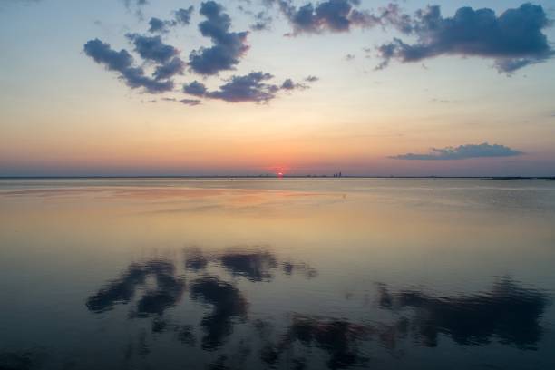 istock Evening sky on Mobile Bay, Alabama 1165176303