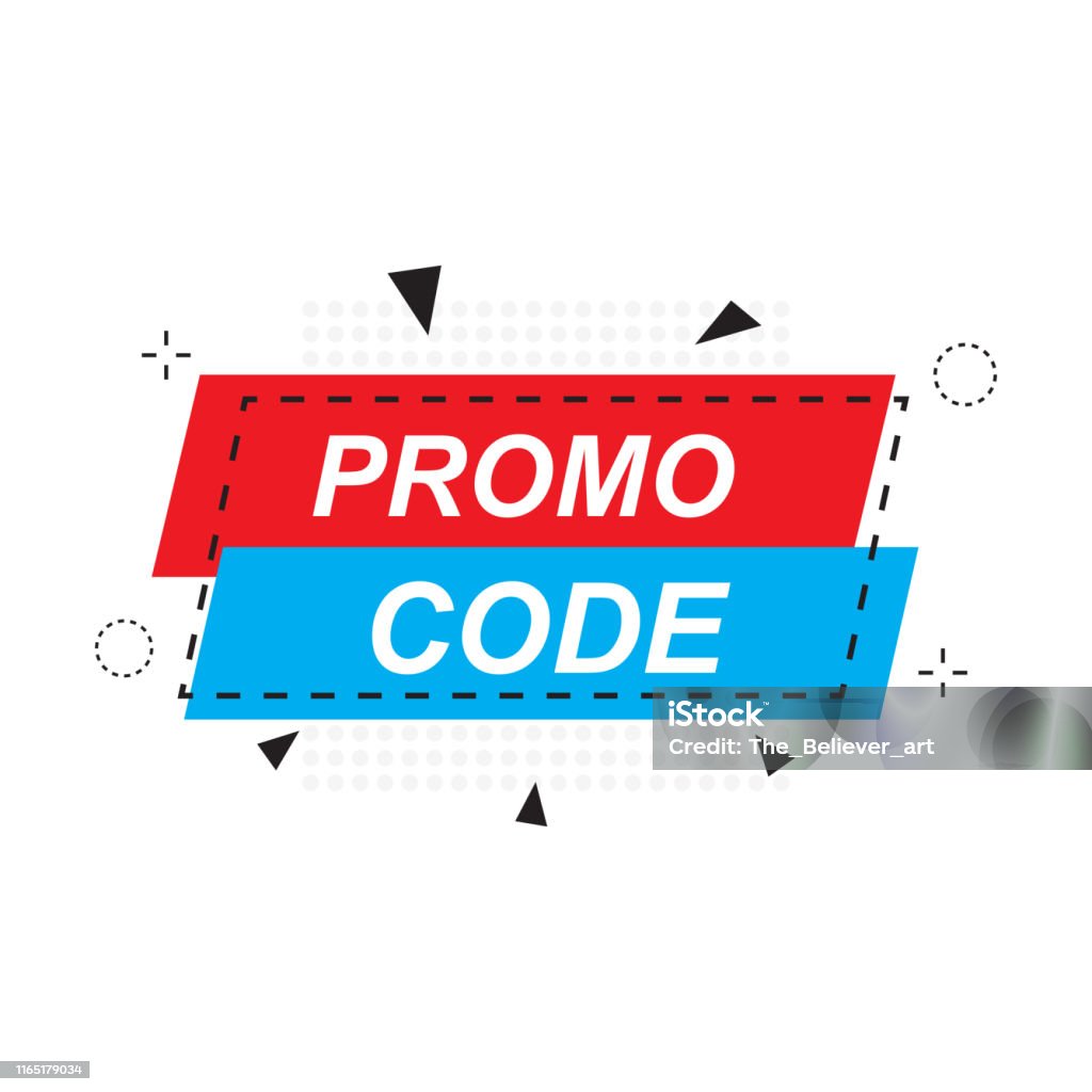 Promo Code Promotion Example Visual Promo Code Coupon Code Flat Vector Set Design Illustration On White ...