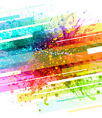 istock Rainbow paint splash background 1165180573