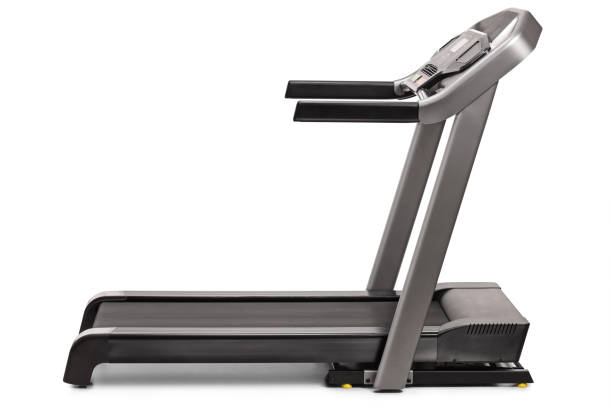 전문 러닝머신의 스튜디오 샷 - treadmill 뉴스 사진 이미지