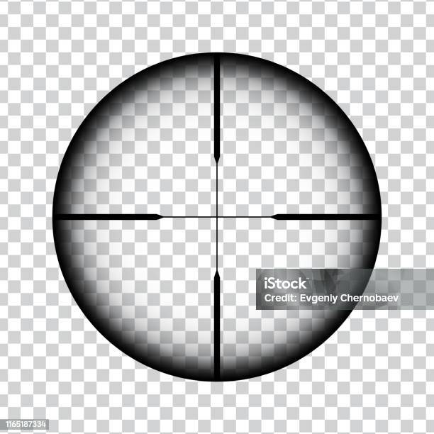 Sniper Scope Rifle Vector Eps10 Stock Illustration - Download Image Now ...