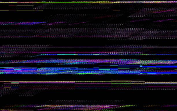 Abstract glitch background Abstract glitch background glitch technique photos stock pictures, royalty-free photos & images