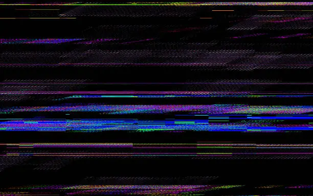 Photo of Abstract glitch background