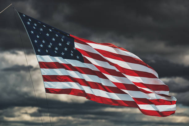 istock Troubled American Skies 1165195427