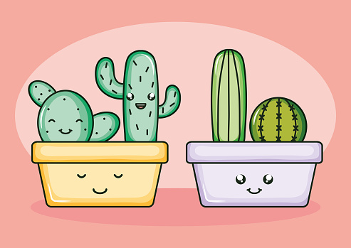 Ilustración de Plantas De Cactus En Macetas Personajes Kawaii y más Vectores Libres de Derechos de Alegre - Alegre, Amistad, Cactus - iStock Ilustración de Plantas De Cactus En Macetas Personajes Kawaii y más Vectores Libres de Derechos de Alegre - Alegre, Amistad, Cactus - iStock