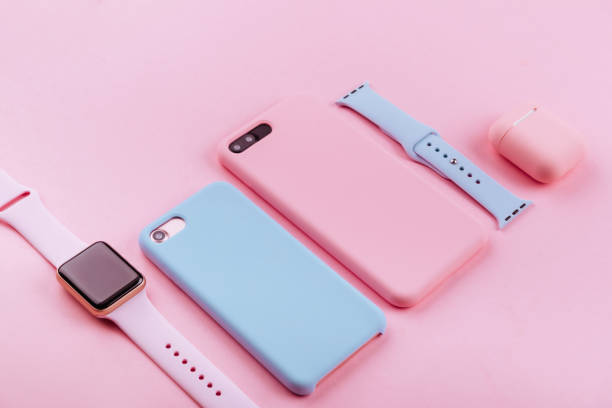 istock Up to date technology.Top view of diverse personal accessory 1165204247