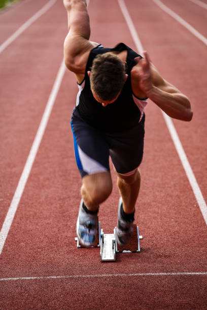 istock Start of a 100m race 1165204755