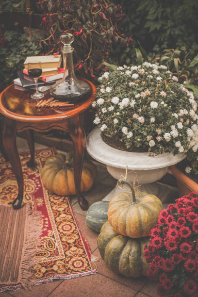 istock Autumn decor in the garden 1165214313