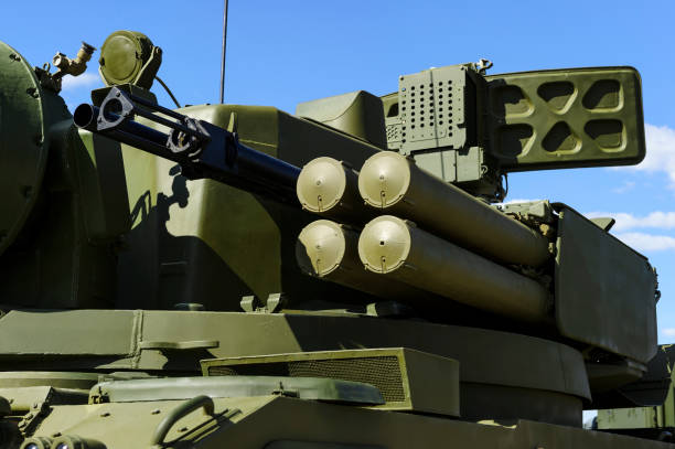 istock Military combat crawler vehicle 1165223901