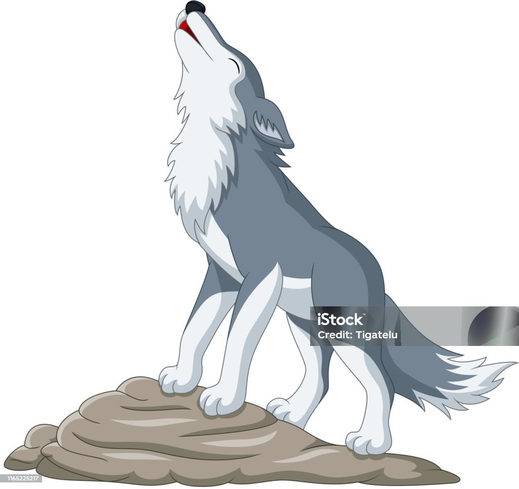 Vetores de Lobo Dos Desenhos Animados Que Uivam Na Rocha e mais imagens de  Lobo - Cão Selvagem - Lobo - Cão Selvagem, Revista em quadrinhos - Produção  artística, Uivar - iStock