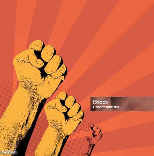 Rebel Stock Illustration - Download Image Now - Revolution, Protest, Strike - Protest Action