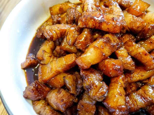 istock Pork braised in brown sauce 1165244436