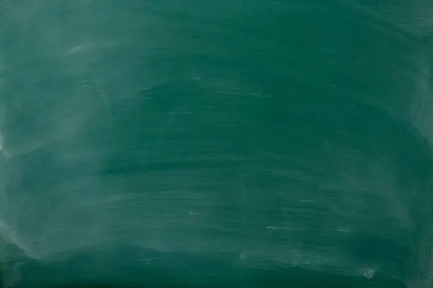 Photo of Smudged blank blackboard texture background