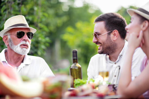 istock Family having lunch together 1165254542