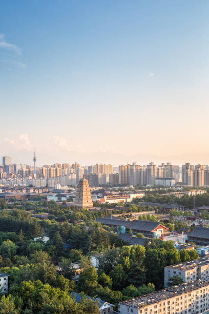 istock beautiful xi 'an at dusk 1165255466