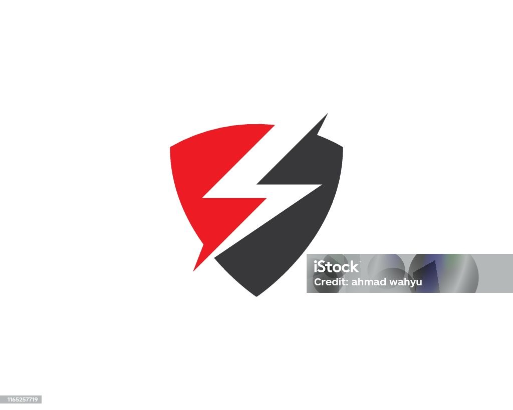 Shield Power Example Power Shield Template Stock Illustration - Download Image Now ...