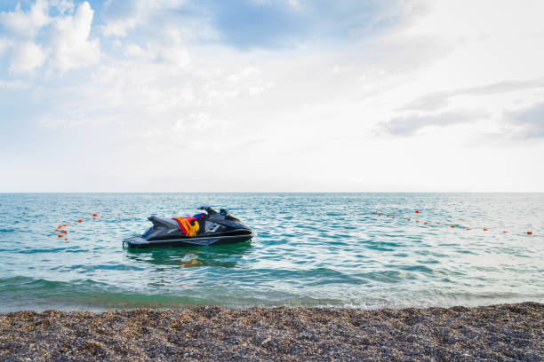 istock Jet ski on the black sea in summer 1165258139