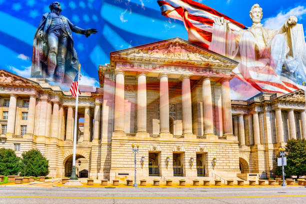 istock Washington, USA, William Jefferson Clinton West Building. 1165258969