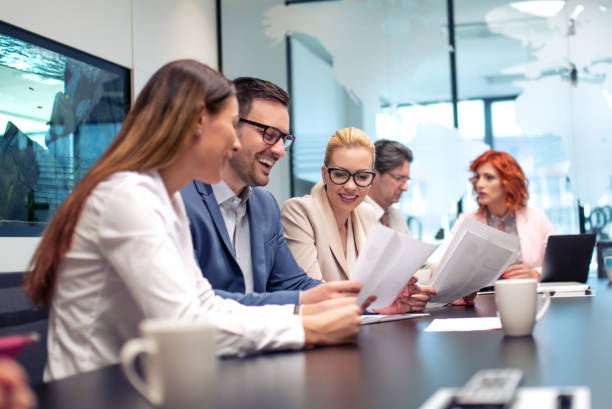 istock Business team working together at meeting room 1165260467