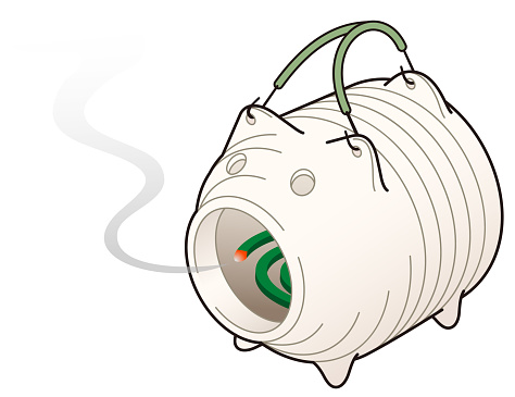pig-shaped mosquito coil holder