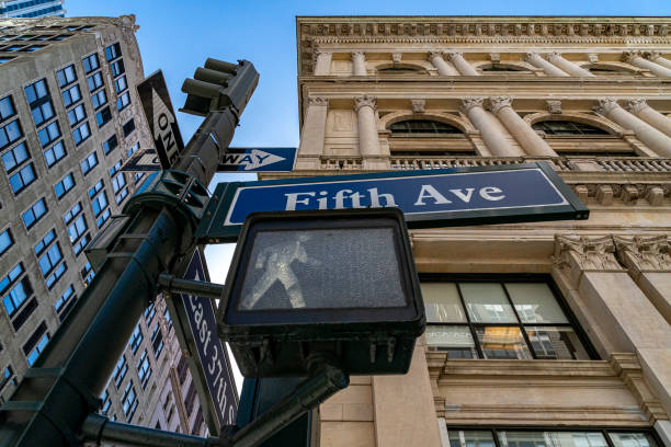 istock fifth avenue sign new york 1165275904
