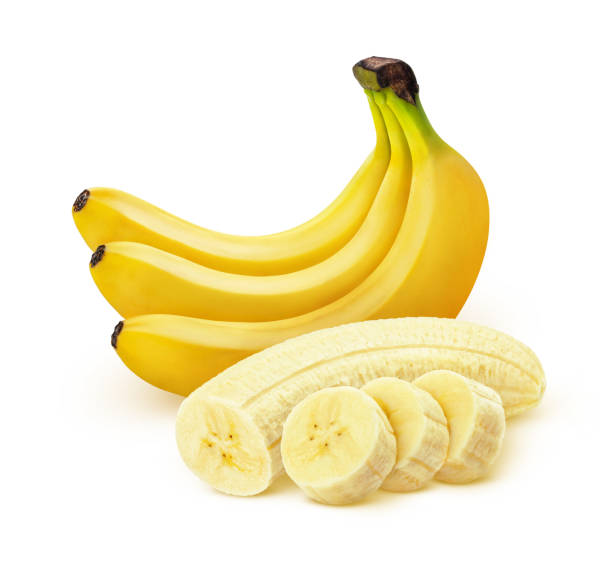 istock Banana isolated on white background with clipping path 1165277771