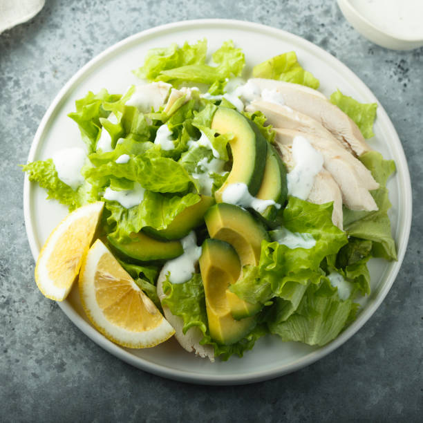Avocado chicken salad