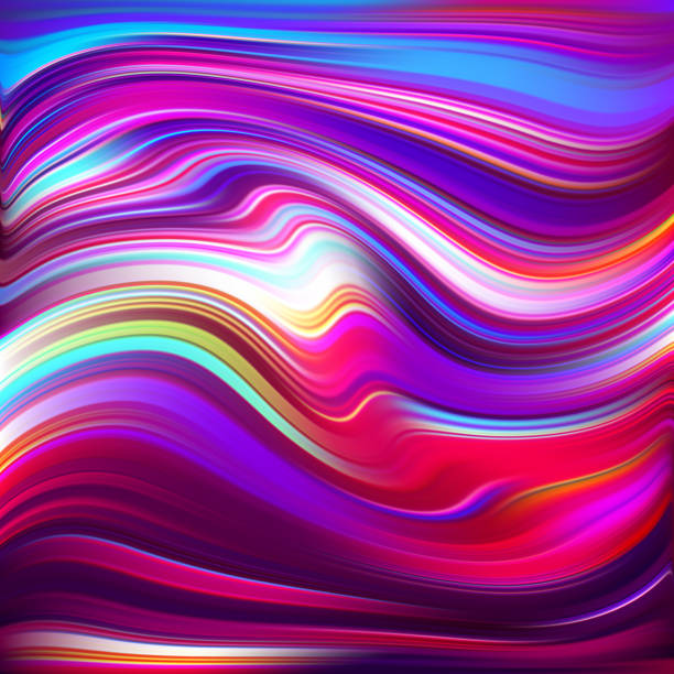 istock Modern colorful flow poster. Wave Liquid shape in blue color background. Art design for your design project. Vector illustration EPS10 1165291836