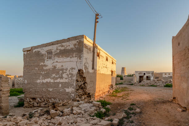 istock Abandoned house still standing in an abandoned village, UAE 1165295647