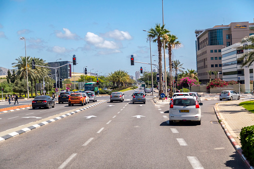 Israel Way Highways In Israel Stock Photo - Download Image Now - Advice, Arab ...