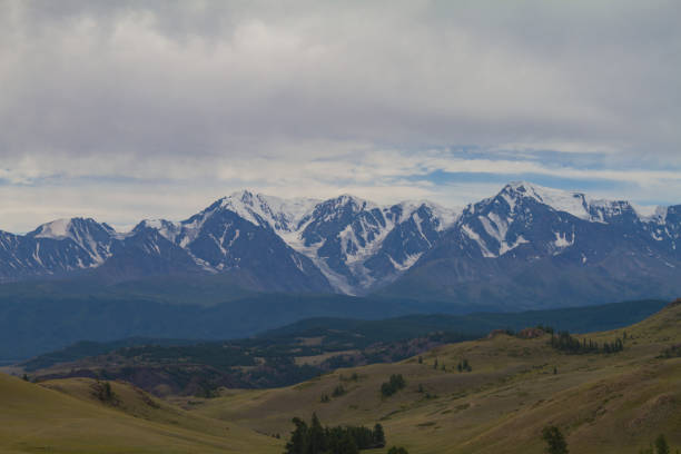 istock Snow top in Altai mountains. Bottom view. 1165299995