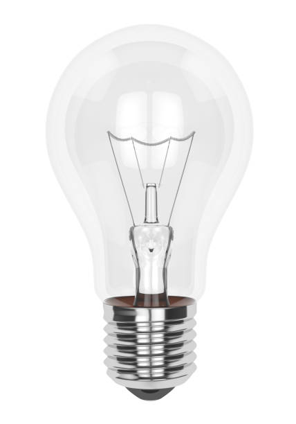 istock 3d render of light incandescent bulb over white background 1165300652