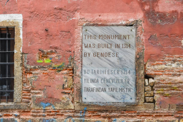 istock Ruins of ancient Genoise Wall 1165311564